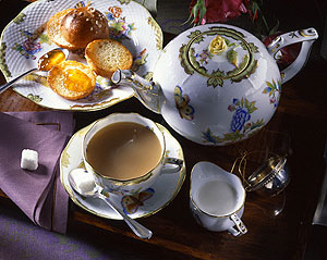Английский завтрак, Чай с молоком